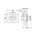 GROHE Contromix Surf vrchný diel podomietkovej batérie DN 15, chróm 36121000